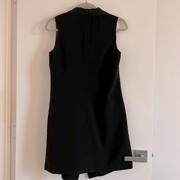 BA&SH Black Tuxedo Dress - Picture 5 of 7